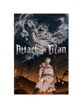 Постер плакат FNBK Атака титанів 3 (Attack on Titan) 30x40 см