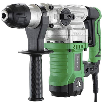 Перфоратор бочковой Apro Sds-Plus 1900 Вт 3 режима 7.5 Дж регулировка оборотов 0-900 об/мин 0-4300 уд/мин кейс (000076583)