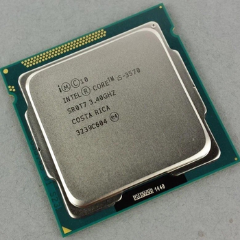 Процесcор Intel Core i5-3570 3.8 GHz. 4 ядра/4 потока. Soket 1155. Tray