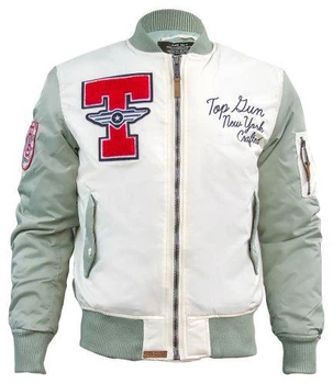 Бомбер Top Gun Stadium Varsity Jacket M Cream TGJ1636CRM