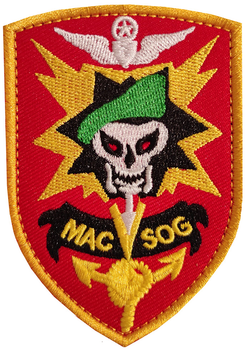 Нашивка Top Gun MACV-SOG Red US14
