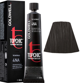 Фарба для волосся Goldwell Topchic Hair Color 4NA 60 мл (4021609000525)