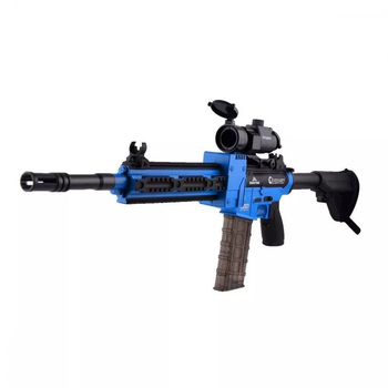 Іграшковий дитячий автомат акумуляторний ZERO M416 Blue (12 патронів)