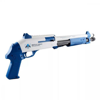 Дитячий іграшковий дробовик з м'якими патронами ZERO M870 Blue