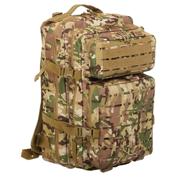 Рюкзак тактичний штурмовий SILVER KNIGHT 1512 розмір 50х36х12см 22л Колір: Камуфляж Multicam