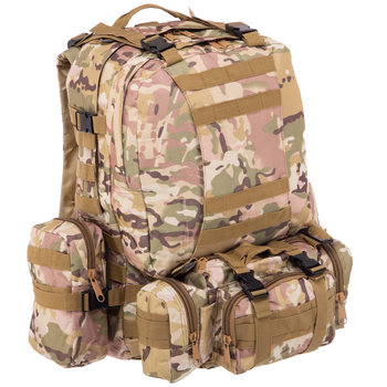 Рюкзак тактический рейдовый SP-Sport ZK-5504 размер 48x31x20см 30л Цвет: Камуфляж Multicam