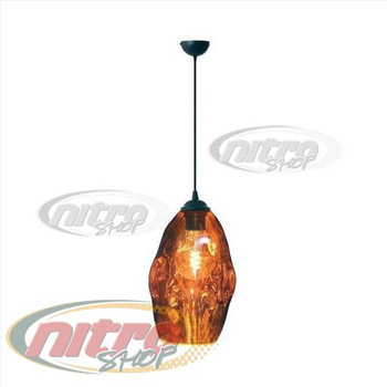 Светильник подвесной Horoz Electric METEOR(OVAL) Сфера макс.60Вт 220В E27 кабель(2x0.75mm2) 1м Медь (021-014-0001)