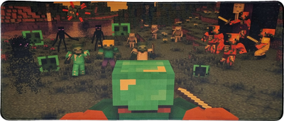 Игровая поверхность Minecraft Zombie Attack 500*1000 2мм