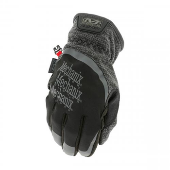 Перчатки зимние Mechanix Coldwork FastFit Gloves Mechanix Wear Grey/Black S (серый/черный) Тактические