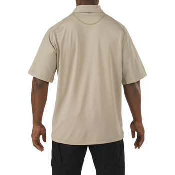 Футболка поло 5.11 Rapid Perfomance Polo - Short Sleeve 5.11 Tactical Silver Tan M (Тан) Тактическая