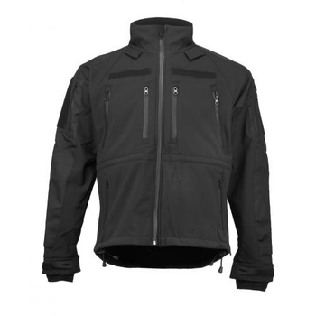 Куртка демисезонная Softshell Sturm Mil-Tec Black L (Черный)