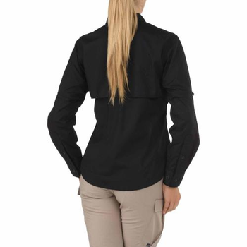 Жіноча сорочка 5.11 Women's TACLITE Pro Long Sleeve Shirt 5.11 Tactical Black, M (Чорний)