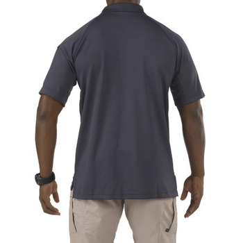 Футболка поло 5.11 Performance Polo - Short Sleeve Synthetic Knit 5.11 Tactical Charcoal 3XL (Вугілля)