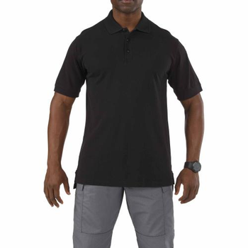 Футболка поло 5.11 Tactical Professional Polo - Short Sleeve 5.11 Tactical Black XL (Чорний)