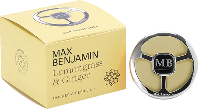 Ароматизатор повітря на дефлектор Max Benjamin Lemongrass Ginger (km-7882)