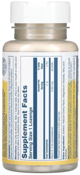 Вітаміни Solaray Vitamina B12 2000 Mcg 90 таблеток (76280879490)