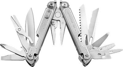 Мультитул Leatherman Free P4 Silver 21 функция сталь 420HC (а520314)