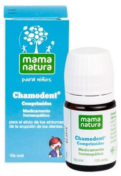 Харчова добавка Mama Natura Chamodent Pediatric 120 таблеток (8431078000791)