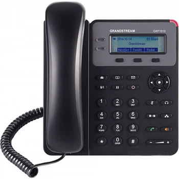 Телефон IP Grandstream GXP1610 301-500 2 лінії дротовий чорний