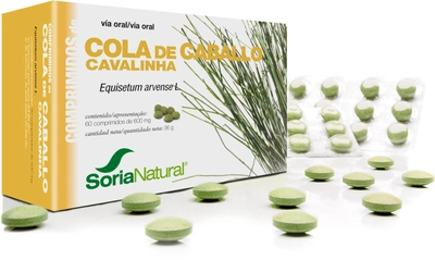 Харчова добавка Soria Cola Caballo 600 мг 60 таблеток (8422947094164)