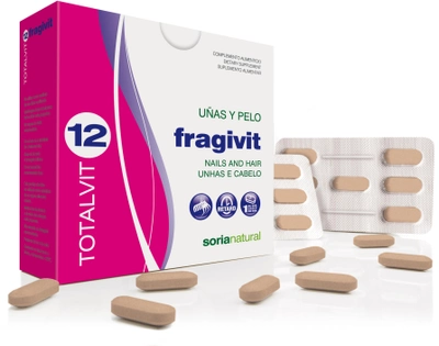Харчова добавка Soria Totalvit 12 Fragivit 1095 мг 28 таблеток (8422947128128)