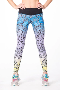 Лосини BERSERK SPORT Сommonly Frozen abstraction color XS blue (011464)