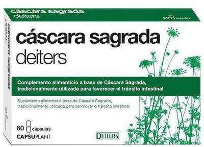 Харчова добавка Deiters Cascara Sagrada 60 капсул (8430022016017)