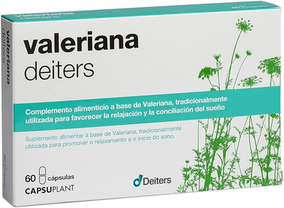 Харчова добавка Deiters Valerian 60 капсул (8430022016154)