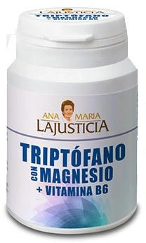 Suplement diety Ana Maria Lajusticia Tryptofan Z Magnezem i Witaminą B6 60 tabletek (8436000680669)