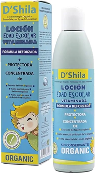 Протипаразитарний лосьйон для волосся D'Shila Locion Vitaminada Escolar 250 мл (8436002857106)