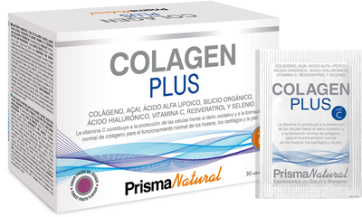 Харчова добавка Prisma Natural Colageno Plus Antiaging 30 шипучих таблеток (8436048041972)
