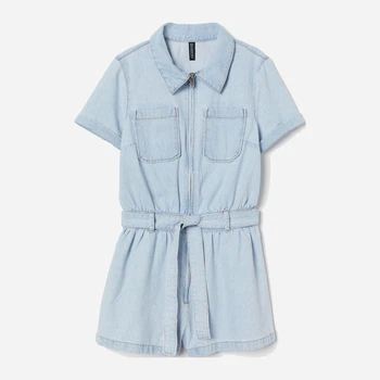 Комбинезон джинсовый женский H&M Divided 0831273 32 Голубой (7000000000462)