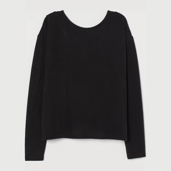 Джемпер женский H&M Divided 0904230 S Черный (7000000000791)