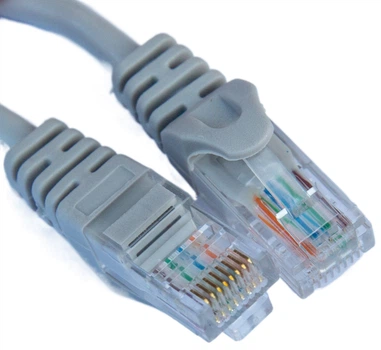 Патч-корд Gear Cat5E UTP 7 м Сірий (GPC-UTPCCARJ45-7G)
