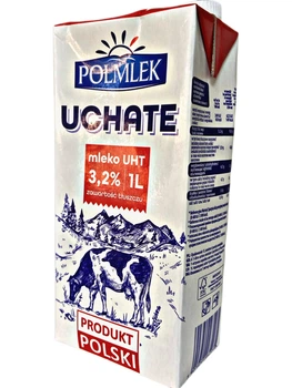 Молоко Uchate Polmlek 3.2% 1л