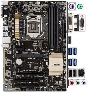 Материнская плата Asus Z97-P LGA 1150 (Z97-P) Б/У