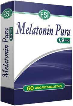 Добавка харчова ESI Trepatdiet Чистий мелатонін 1.9 мг 60 мікротаблеток (8008843008766)