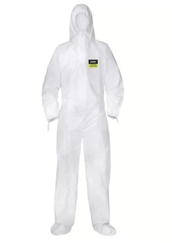 Костюм хімічного захисту uvex 5/6 classic з бахілами 9889 білий XXL