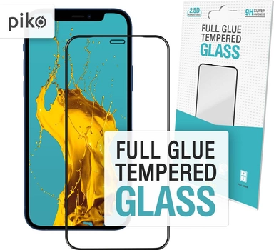 Защитное стекло Piko Full Glue для Apple iPhone 12 mini Black (1283126506451)