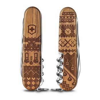 Нож колекционный Victorinox Companion Wood Swiss Spirit LE 2023 91 мм 13 функций (1.3901.63L23)