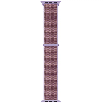 Ремінець для Apple Watch 38 mm/40 mm/41 mm Epik Nylon Band Бузковий / Lilac