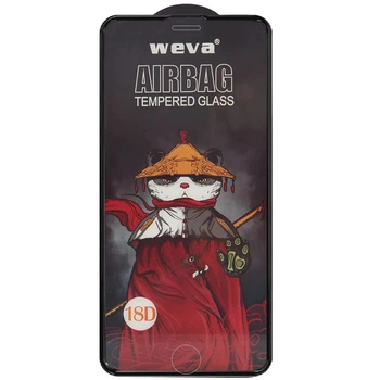 Стекло Weva AirBag 2.5D (тех. упаковка) для Apple iPhone 7 plus / iPhone 8 plus диагональ 5.5, защита от царапин и ударов