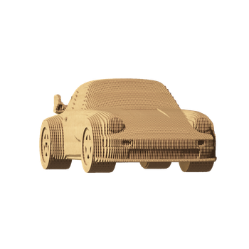 3D Пазл Картонный Cartonic Porsche 119 деталей