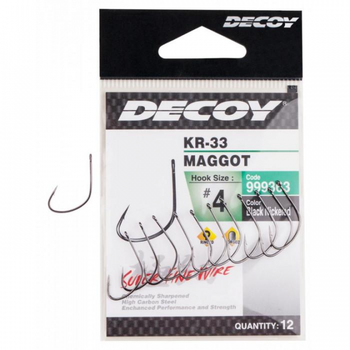 Гачок Decoy KR-33 Maggot 12, 14 шт/уп,1562.05.40