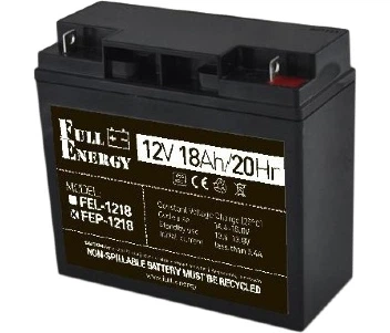 Свинцево-кислотна акумуляторна батарея Full Energy FEP-1218 18 А•г 12В