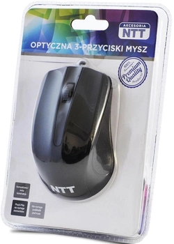 Мышь NTT NTT-MUS-3B-01 USB Black (NTT-MUS-3B-01)