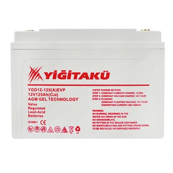 Акумулятор GEL Yigit Aku 125Ah