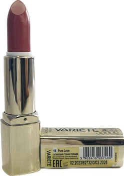 Помада для губ Eveline Cosmetics VARIETE Satin Lipstick сатиновая № 13
