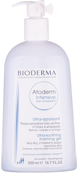 Żel w piance Bioderma Atoderm Intensive do skóry wrażliwej i atopowej 500 ml (3401560969757)