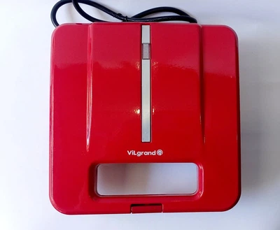 Электрогриль Vilgrand VSG-0758 красный 750 Вт
